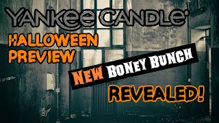 Yankee Candle Halloween Preview  BONEY BUNCH REVEALED  Halloween Candles [upl. by Anaujnas139]