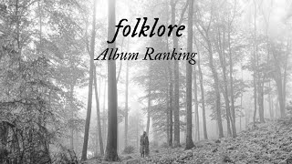 Taylor Swift folklore 2020 Album Tracks Ranked [upl. by Hirschfeld]