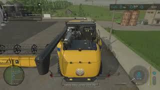 FS22  No Mans Land 11 Harvesting Sorghum Hard Mode With Precision Farming [upl. by Beall586]