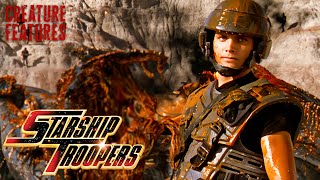 Fighting a horde of alien spiders  Starship Troopers  Creature Features [upl. by Aihsei]