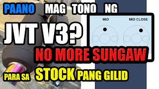 Pano mag tono ng JVT V3 Pipe [upl. by Corydon646]