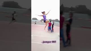 Long jump technique army jumperpooja sports armylover runninggirl indianarmy runingtips athl [upl. by Anaeirb746]