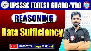 Data Sufficiency Reasoning Tricks  UPSSSC Forest Guard Reasoning  Reasoning For UPSSSC VDO 8 [upl. by Tedmann395]