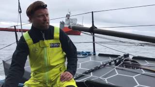 Fastnet Race day 2 update onboard HUGO BOSS [upl. by Nitsed]