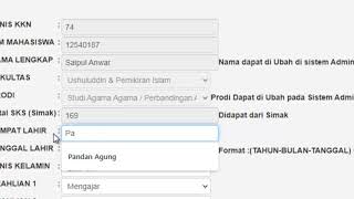 Pengecekan Biodata KKN untuk Penerbitan Sertifikat KKN [upl. by Yahsan]