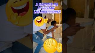 Mathias le teme a las inyecciones [upl. by Eellac]