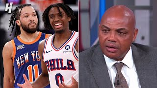 Inside the NBA reacts to 76ers vs Knicks Game 5 Highlights [upl. by Lawtun]