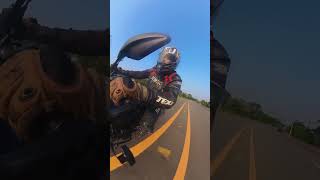 Tracer Curvando a 200 kmh automobile motospeed motovlog gopro tracer900gt yamaha [upl. by Aikemal804]