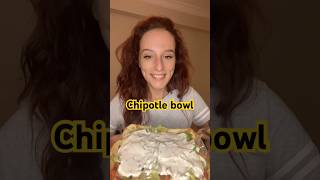 Chipotle bowl mukbang chipotle chipotlebowl mukbang foodies eatingsounds [upl. by Ettevets]