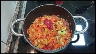 How to cook Lentil Bolognese with Spaghetti yummy and healthy food [upl. by Sib]