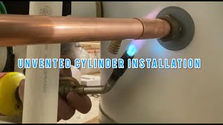 how to install unvented hot water 2 [upl. by Goodkin318]