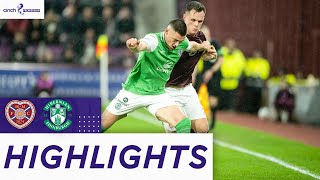 Heart Of Midlothian 11 Hibernian  Shankland Denies Long Awaited Win  cinch Premiership [upl. by Newby465]