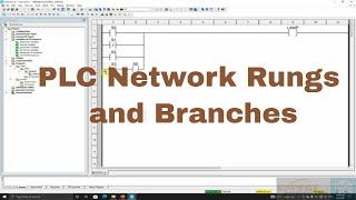 Lecture 11 UNITY PRO  plc programming  Network Rungs and Branches [upl. by Kristof]