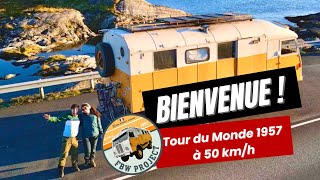 🌍 Bienvenue FBW PROJECT  TOUR DU MONDE 1957 à 50kmh  VANLIFE INSOLITE 🌍 [upl. by Elsey]