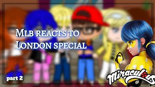 Past mlb reacts to London special  future Part 2 [upl. by Annirok]