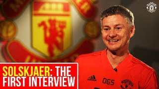 Ole Gunnar Solskjaer The First Interview  Manchester United [upl. by Etsirk]