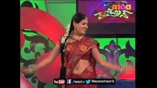 ETV Abhishekam Serial Fame Sanjana Patro navel show [upl. by Nadirehs]