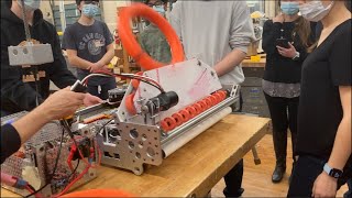 Intake Test 12 2024  LigerBots FRC Team 2877 [upl. by Arbrab]