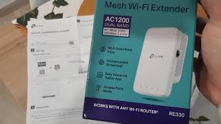 TUTORIAL TPLink RE330 Mejora señal WIFI 24Ghz y 5Ghz más alcance Español [upl. by Vina204]