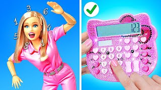 AJUDE A BARBIE 😨 Incríveis Artesanatos de Papelão para Pais [upl. by Arret]