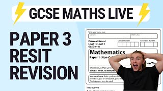 ⚡️ GCSE MATHS REVISION ⚡️ [upl. by Anertac]