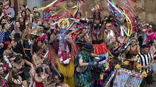 Brasile a Rio de Janeiro il rito purificatorio prima del carnevale [upl. by Jasmin]