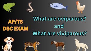 APTS DSC CONTENT What are oviparous amp viviparous in 8th Biology [upl. by Lap]