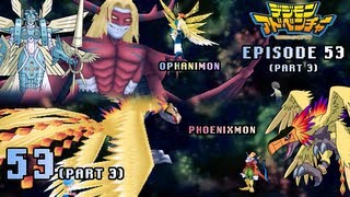 Digimon Adventure PSP  Walkthrough Episode 53  Part 3  Ophanimon and Phoenixmon [upl. by Warms155]