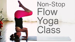 40 Minute Cardio yoga flow HIIT Workout  Fightmaster Yoga Videos [upl. by Aronos]