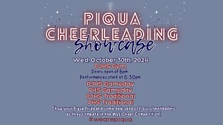 2024 Piqua Cheer Showcase [upl. by Fricke]