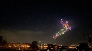 Disney Springs drone show [upl. by Artemed685]