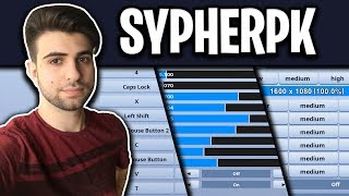 SypherPKs Fortnite Settings Keybinds and Resolution 2019 [upl. by Brandice]