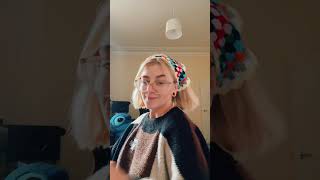 Lets try on crochet bandanas crochetprojects autumn crochetingwithlove [upl. by Wahs33]