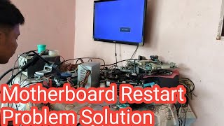 How To Repair Motherboard Gigabyte H81  GAH81MS2PV Motherboard Restart Problem [upl. by Nino]