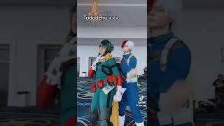 MHA cosplay Todoroki Deku Tododeku cosplay TikTok cosplay cosplayer mha [upl. by Matias]