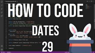 how to code racket  29 dates [upl. by Humble]