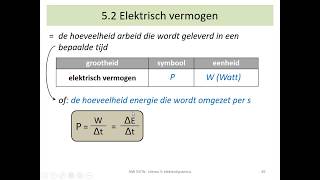 natuurwetenschappen  elektriciteit  elektrische energie en vermogen [upl. by Latia]