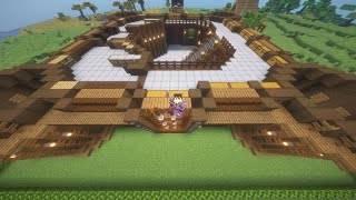 La Grande Villa in Legno 5  Minecraft Live con ZioPeppe67 28 [upl. by Donetta]