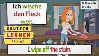 Deutsch Lernen  german in daily life  Deutsch A1A2  learn german  german for beginners [upl. by Notslar255]