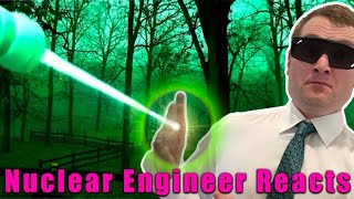 Nuclear Engineer Reacts to styropyro quotI Built a Long Range LASER Turret in my Yardquot [upl. by Mohamed]