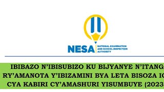 🚨 NESA IMPINDUKA MUKUBARA AMANOTA UKO AMANOTA YABARWAGA BYAHINDUTSE SOBANUKIRWA BYOSE [upl. by Giustina]