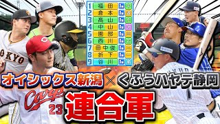 くふうハヤテとオイシックスのNPB経験者連合軍 常時絶好調なら優勝できる説【パワプロ2023】 [upl. by Brackett]