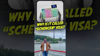 Why is it called “Schengen” Visa Here is the interesting story behind it 🤩 schengenvisa travel [upl. by Lirret]