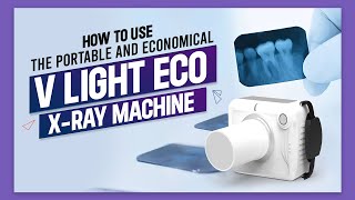 How to use The Portable and Economical VLight ECO XRay Machine  Waldent XRay machine [upl. by Philis]