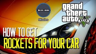 GTA V How To Get ROCKETS For Your CAR PARODY [upl. by Aloap904]