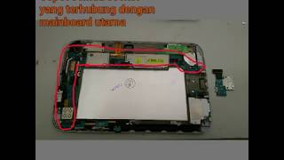 Cara memperbaiki Samsung Galaxy Tab 8 gtn5100 not charge  tidak ngecas [upl. by Iramat]