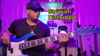 Stricken  Disturbed  Bass Cover [upl. by Scevour857]