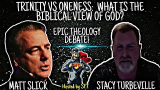 DEBATE  Trinity or Oneness  Matt Slick vs Stacy Turbeville [upl. by Bowes662]