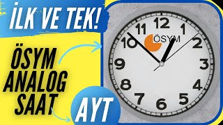 AYT SÜRE SAYACI ANALOG  YKS  İLK ve TEK [upl. by Fineberg]