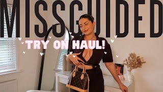 HUGE MISSGUIDED TRY ON HAUL · cute date night outfit inspo EXTRA 10 OFF CODE  Emily Philpott [upl. by Kcorb158]